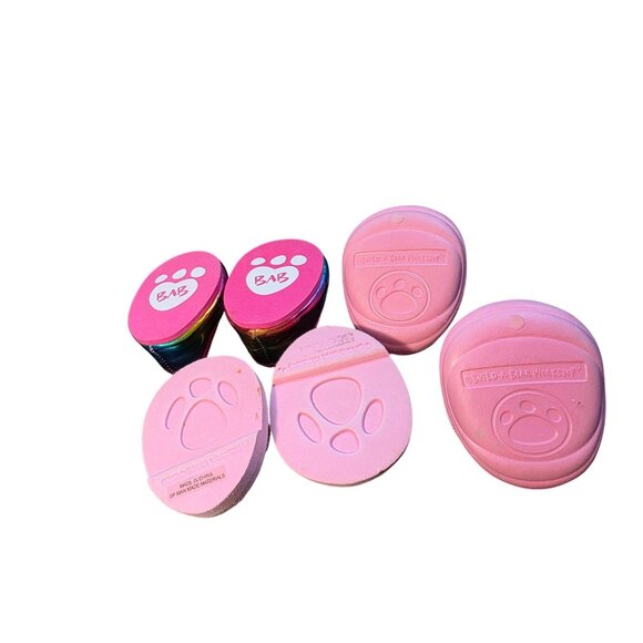 Build-A-Bear Workshop BAB Lot of 3 Pink Shoes - Picture 8 of 10